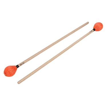 Imagem de Novos Maletes de Xilofone Intermediários MQ-06 - Alças de Bordo Com Anéis de Vinil Preto - Perfeitos para Tocadores de Marimba e Xilofone (Laranja, tamanho de abertura: 7-15 cm /