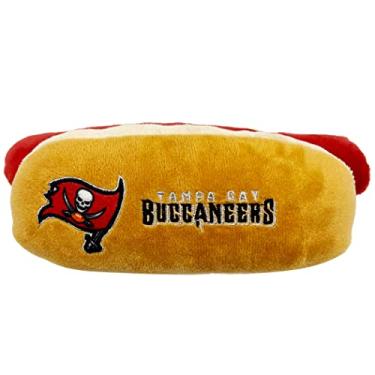 Imagem de NFL Tampa Bay Buccaneers Brinquedo de pelúcia para cães e gatos - Mais fofo brinquedo de pelúcia para cães e gatos com barulho interno e lindo nome do time de futebol