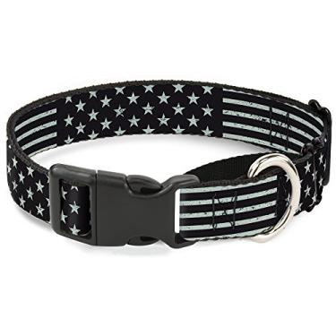 Imagem de Buckle-Down MGC-W30169-WM Coleira para cães martingale, 3,8 cm de largura, serve para pescoços de 40,6 a 58,4 cm - Médio