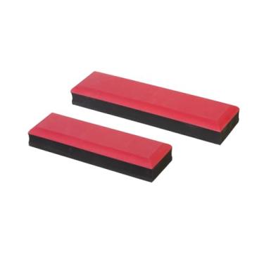 Imagem de Pintando Carro, Kit 2 Tacos Lixador Manual 7x23cm E 7x28cm Quantidade de cascalhos:0;Cor:Vermelho