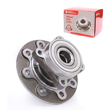 Imagem de FKG 515012 Conjunto de cubo de rolamento de roda dianteira para Dodge Ram 1994-1999 2500 4x4 modelos 4WD com ABS frontal, 8800 classificação de peso de veículo bruto (GVWR), flange de 4 parafusos - DANA 60 eixos