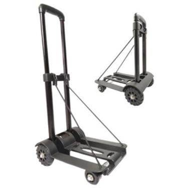 Imagem de Carrinho de Mão Dobrável Em Abs Carga e Frete Até 50KG Multiuso X-18B 