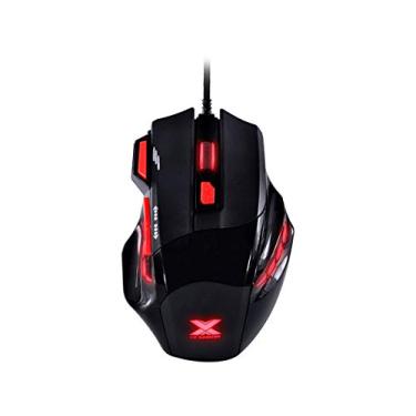 Imagem de MOUSE GAMER VX GAMING BLACK WIDOW 2400 DPI AJUSTAVEL E 06 BOTOES PRETO COM VERMELHO USB - GM102 - VINIK - 28428