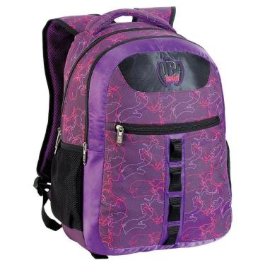Imagem de Bolsa Mochila Feminina Escolar Casual Porta Notebook Fuseco SBDV2037