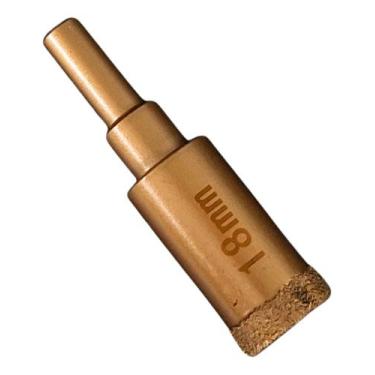 Imagem de SERRA COPO DIAMANTADA PARA CERAMICA/PORCELANATO 18mm - HELICOIDAL - tc