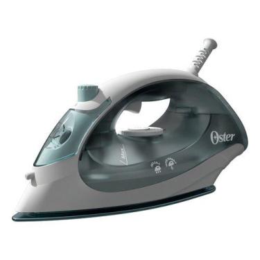 Imagem de Ferro Passar Oster Roupa Elétrico Vapor Antiaderente Cor Verde-escuro 