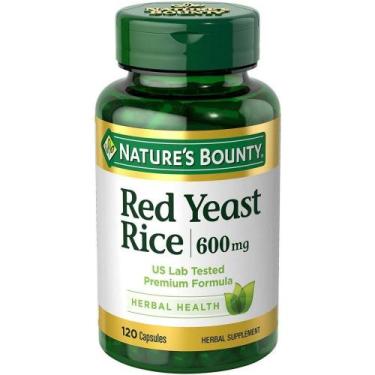 Imagem de Suplemento Nature's Bounty Red Yeast Rice 600mg - 2 Frascos com 120 Cá