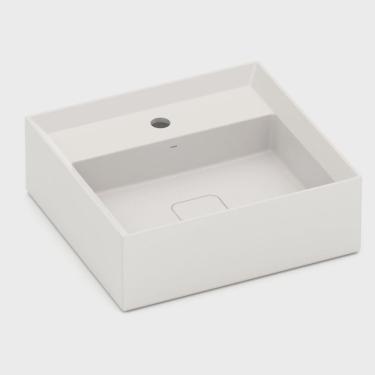 Imagem de Kit 3 Cubas de Apoio Retangular com Mesa 450x420 Platinum P6 Incepa Bege