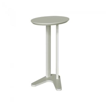 Imagem de Mesa Lateral Em Mdf 60 Cm Off White Tb604ww Dalla Costa