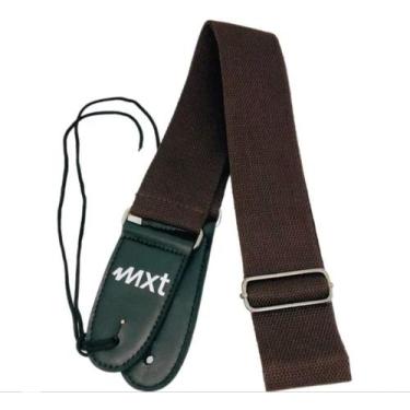 Imagem de Alça Correia Talabarte Violão Guitarra Baixo Marrom NY-01M - MXT