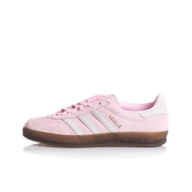 Imagem de Adidas Originals Gazelle Tênis feminino para uso interno, rosa, 35