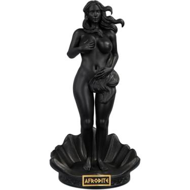 Imagem de Estátua Afrodite - Nascimento de Vênus - Versão 2 (Cor Aurum Noctis)
