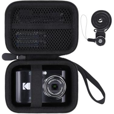 Imagem de Baval Estojo Rígido Para Câmera Digital Kodak Pixpro Friendly Zoom Fz55/Fz45/Fz43 De 16 Mp (Apenas Estojo Preto)