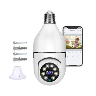 Imagem de Câmera Segurança IP Lâmpada WiFi Full HD 1080p com Visão Noturna Infravermelho 1080P, Yoosee, Bivolt, Detecção de Movimento, Áudio Bidirecional, Prova D'água Giratória - Premium®