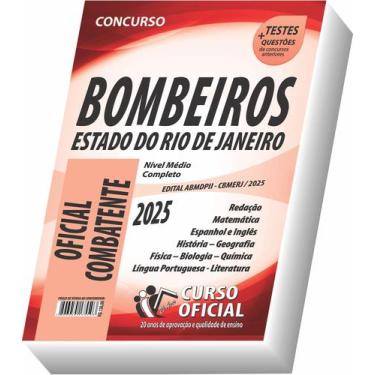 Imagem de Apostila Bombeiro Militar Rj - Oficial - Cadete Bm - Curso oficial