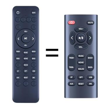 Imagem de ZWP Controle remoto de substituição compatível com Littoak Subwoofer 2.1 Soundbar SE04D, para BESTISAN 50 Watts Soundbar, Soundbar 28 polegadas 80W, SE05, SE05P, para iFanze Qunler Sound Bar