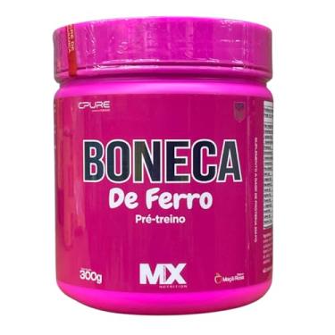 Imagem de Suplemento Alimentar Pré-treino Boneca de Ferro 300g - Divas Bumbum Plus (300g, Maçã Rosa)