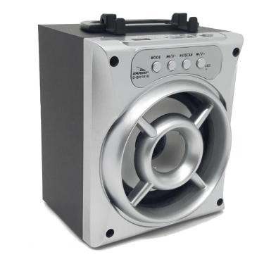 Imagem de Caixa Som Portátil Bluetooth Mp3 Pen Drive Radio Fm 8w Aero