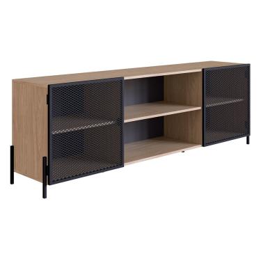 Imagem de Rack New Hanover E Preto 180 Cm - D'rossi