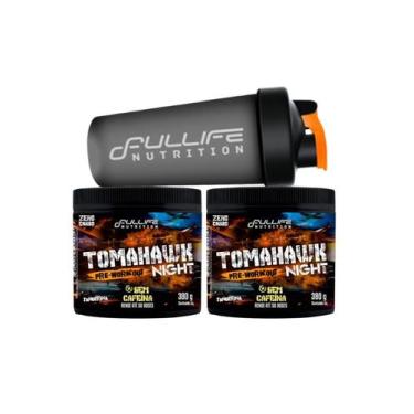 Imagem de Pré Treino Sem Cafeina Zero Carbo Tomahawk Night 2 Unidades - Fullife 