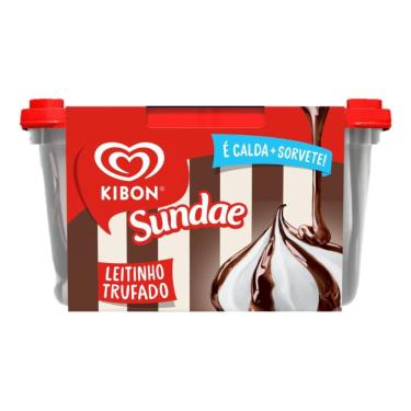 Imagem de Sorvete Sundae Leite 1,4L Kibon