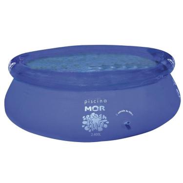 Imagem de Piscina Inflável Redonda 2400L 2.40mx63cm 1053 Mor