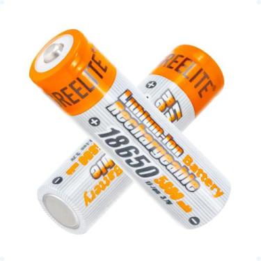 Imagem de Kit 2 Bateria Litio 18650 Super Potente 5800mah Recarregavel - Hxt