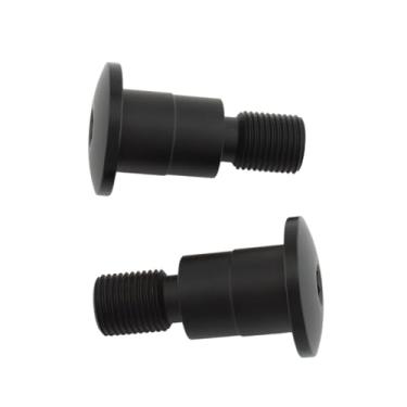 Imagem de FINMOKAL Tampões para guidão de motocicleta compatível com Yamaha FZ1 FAZER 06-15 FZS1000 FAZER MT-07 MT-09 MT-10 TMAX500, preto