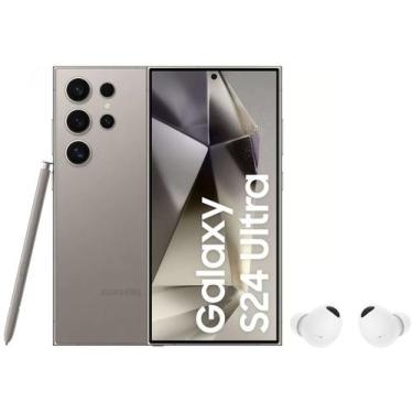 Imagem de Smartphone Samsung Galaxy S24 Ultra 6,8 Galaxy - AI 256GB + Fone de Ou