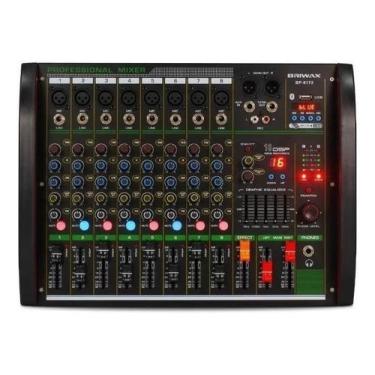 Imagem de Mesa Som 8 Canais Phantom Power - Briwax