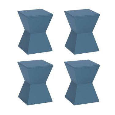 Imagem de Conjunto com 4 Banquetas Nitro Lazuli