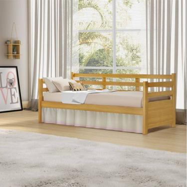 Imagem de Cama Solteiro com Colchão Babá Madeira Enjoy Mona Mais Nicho - Imbuia