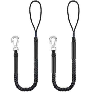 Imagem de Cordas de barco para ancoragem com laço —— Versão atualizada conjunto de 2 peças.
