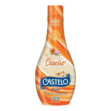 Imagem de Molho para Salada Caseiro Castelo Squeeze 236ml