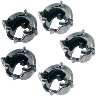 Imagem de Auaurly 5 peças de pontas de prego de acabamento angular calibre 16 219236 substitui 902473, almofada protetora de pé para pregador de acabamento angular sem fio