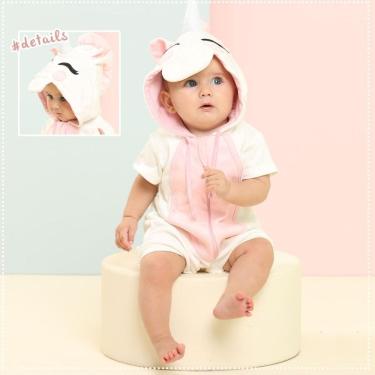 Imagem de Macacão bebê infantil kigurumi verão - Panda - Elefante