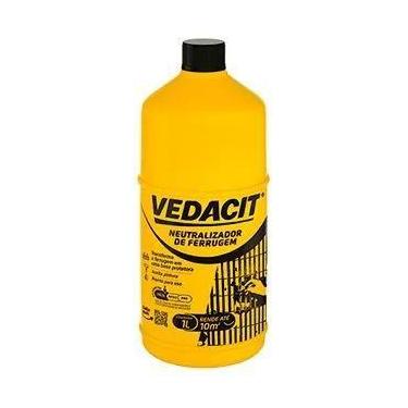 Imagem de Convertedor De Ferrugem Neutralizador Armatec - 1 Litro - Vedacit