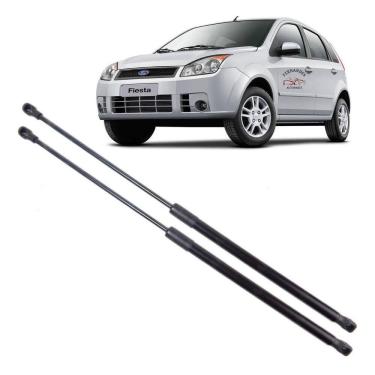 Imagem de Par Amortecedor Tampa Traseira Fiesta Hatch 2002 2003 2004