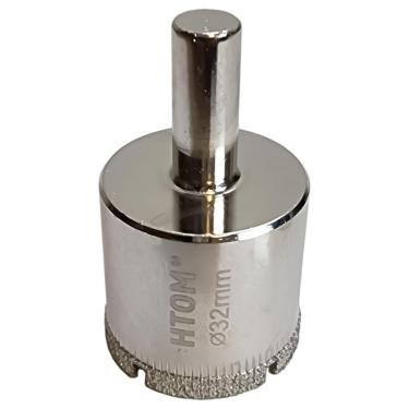 Imagem de Serra Copo Diamantada 32Mm Porcelanato Cerâmica E Vidro Htom