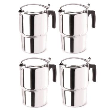 Imagem de Bule Para Esterelizador em Aço Inox 1,8 L Kit 4 Peças Forma