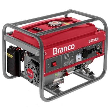 Imagem de Gerador de Energia à Gasolina 7,0CV 3,5KW Monofásico 110/220v Branco