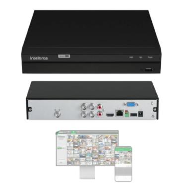 Imagem de DVR GRAVADOR DIGITAL DE VIDEO 4 CANAIS MHDX 1304 INTELBRAS