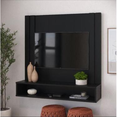 Imagem de Painel Classic Ripado 90 P/ TV 32 Pol. Preto 2051 Ofertamo