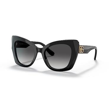 Imagem de Óculos de sol Dolce & Gabbana DG 4405 F ajuste asiático 501/8G preto