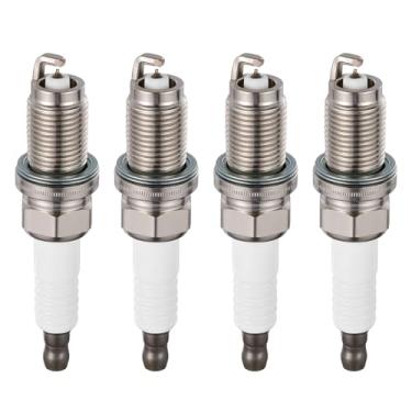 Imagem de SYKRSS 6714 Velas de Ignição Iridium Pacote com 4 - Compatível com Acura CSX TSX RSX MDX RL TL, Compatível com Honda Civic Accord Element CR-V, 2002-2011 1.8L 2.0L 2.4L L4 Engine - Substitui a vela de