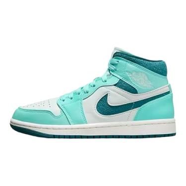 Imagem de Nike Tênis feminino Air Jordan 1 Mid, Turq Sky J azul-petróleo branqueado, 38