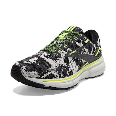Imagem de Brooks Tênis de corrida masculino Ghost 15 Neutral, Preto/ébano/vida noturna, 45