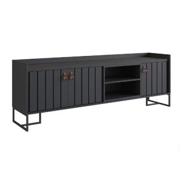 Imagem de Rack para TV Trendy 180cm Preto Metta Mobili