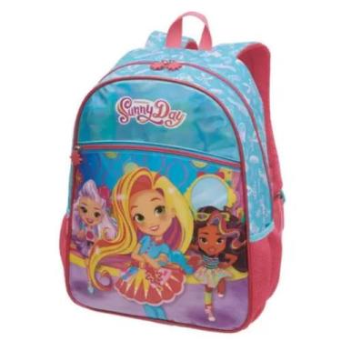 Imagem de Mochila Grande Escolar Infantil Costas Reforçada Sunny Day - Pacific