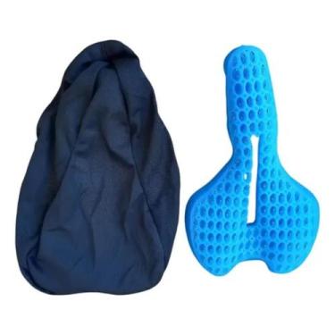 Imagem de Capa Selim Assento Bike Absorve Impacto Pedalar Confortável - Supermed